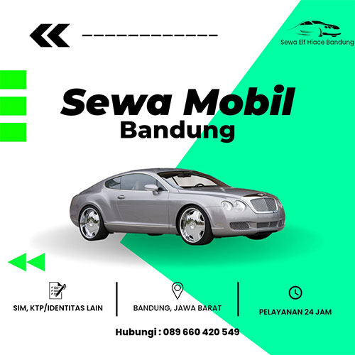 RENTAL MOBIL MURAH BANDUNG - Sewa Hiace Elf Bandung